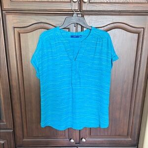 Apt. 9 Vibrant Blue Women's Blouse